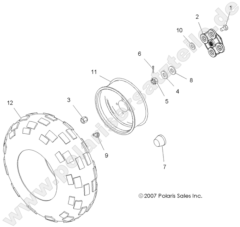 WHEELS, REAR WHEELS, REAR