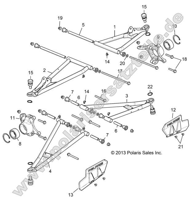 Suspension, Front Control Arms