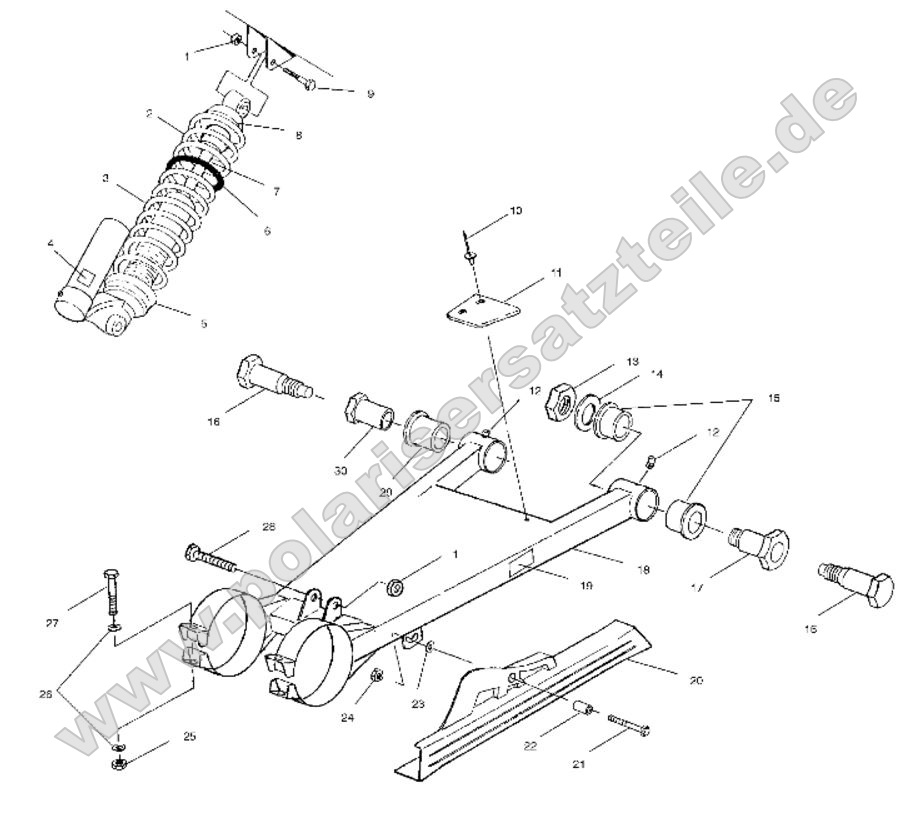 Swing Arm/Shock Mounting Swing Arm/Shock Mounting