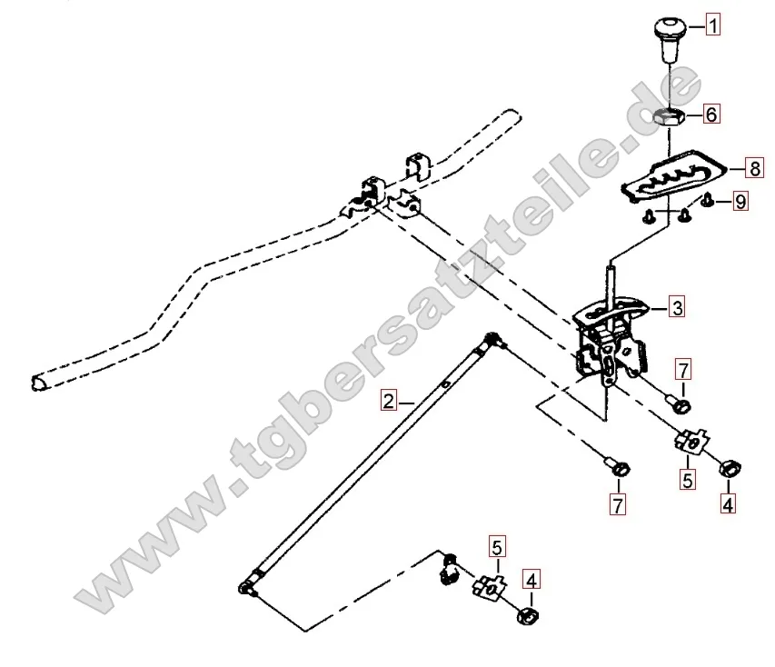 Gangschalthebel Gangschalthebel