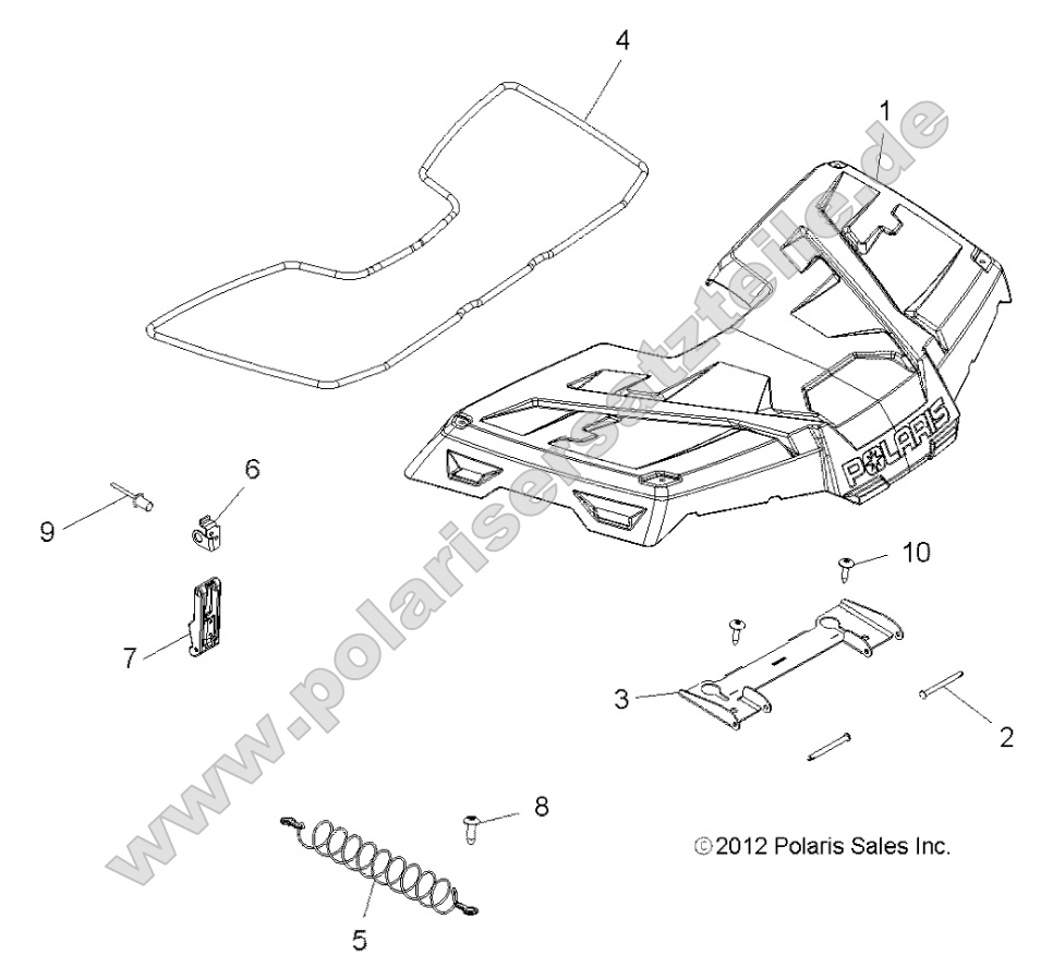 Body, Storage, Front Body, Storage, Front