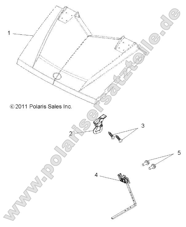 Body, Hood Latch Body, Hood Latch