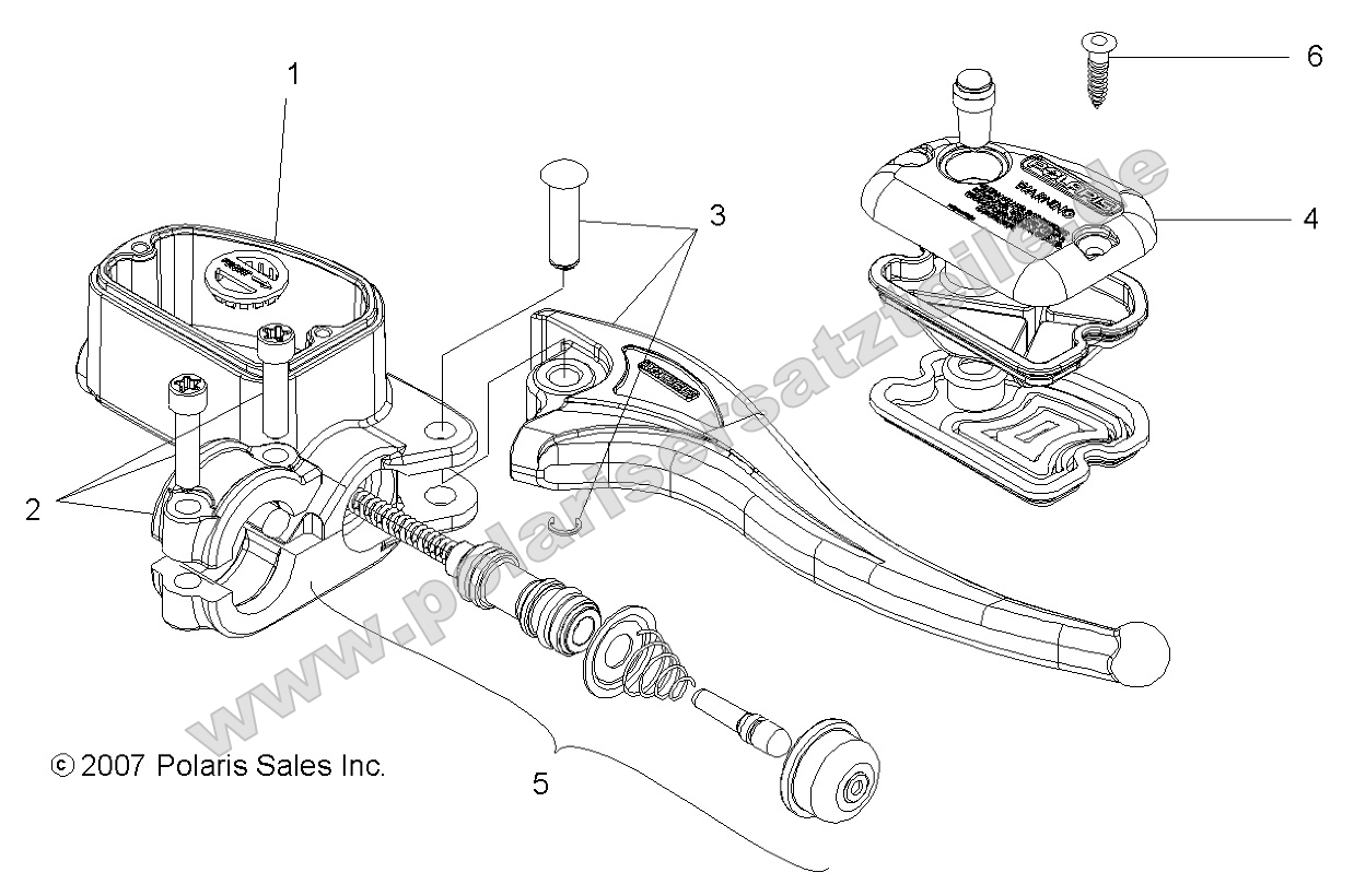 Brakes, Right Hand Master Cylinder Brakes, Right Hand Master Cylinder
