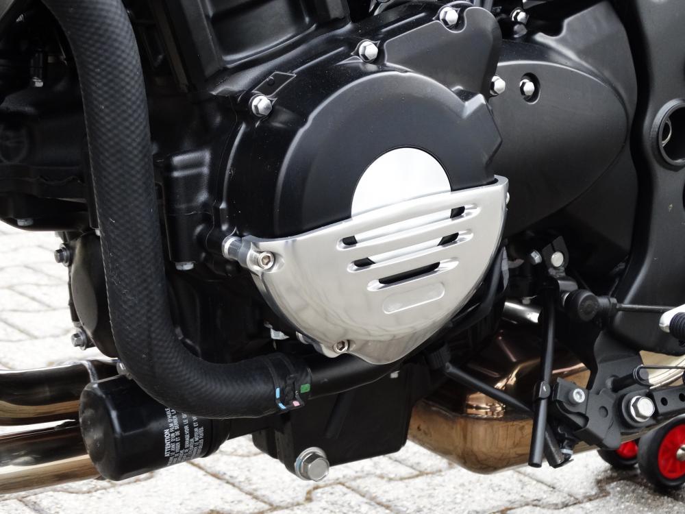 TMP Custom Motordeckelschutz Set silber Kawasaki Z900 RS 2018-