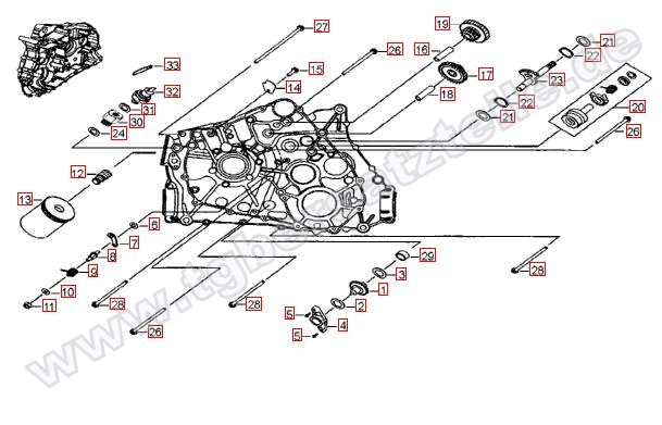 Motorgehäuse links (1)