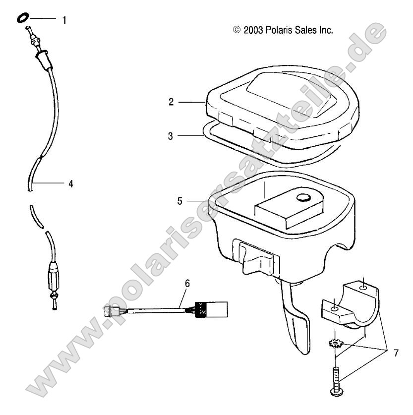Controls - Throttle Asm./Cable Controls - Throttle Asm./Cable