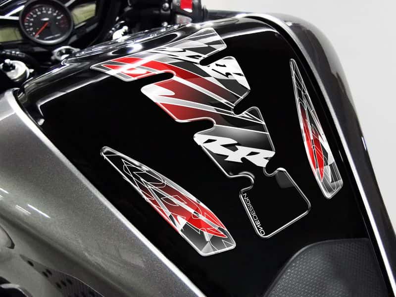 PUIG TANK PAD MOD.WINGS CBR GRAU-BLACK - 4784P