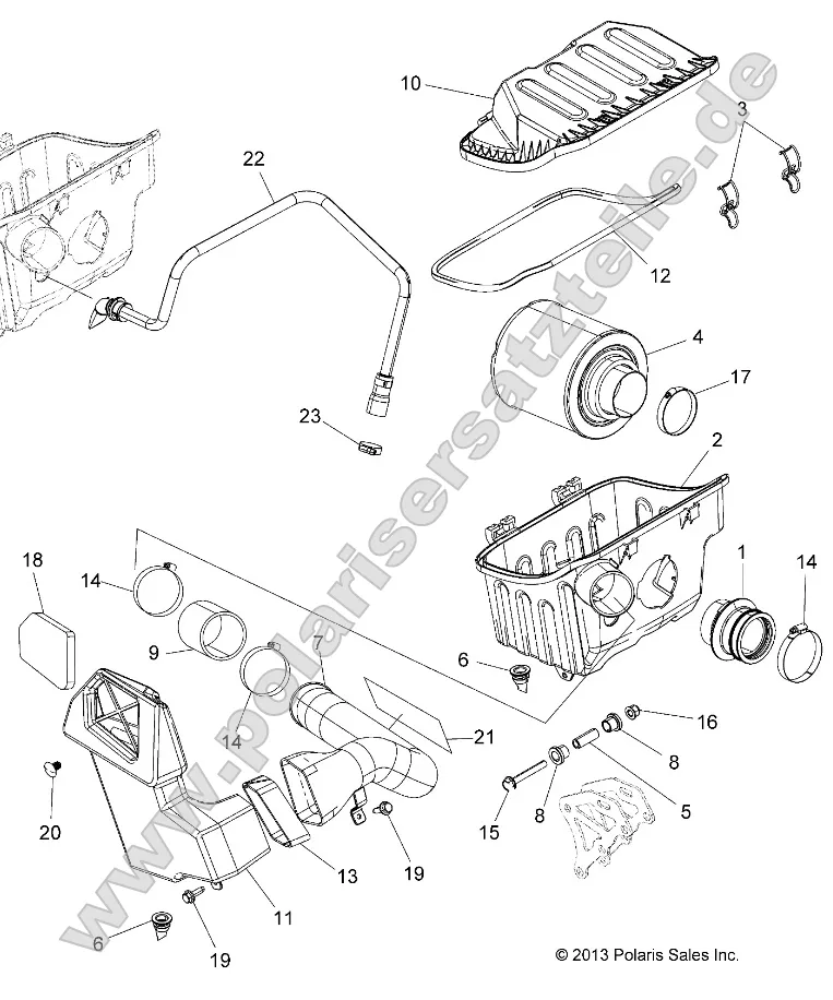 Engine, Air Intake System Engine, Air Intake System