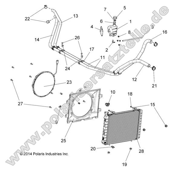 Engine, Cooling System Engine, Cooling System