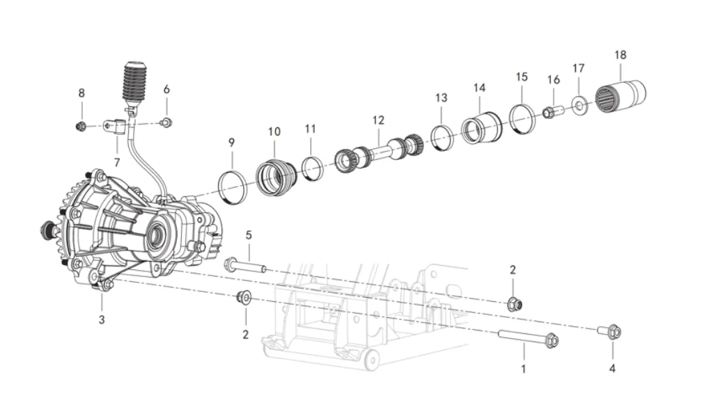 Vorderachsgetriebe Vorderachsgetriebe