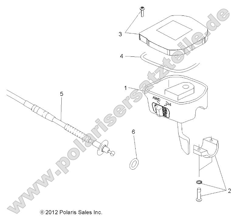 Steering, Controls, Throttle Asm. and Cable Steering, Controls, Throttle Asm. and Cable