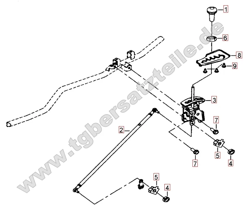 Gangschalthebel Gangschalthebel