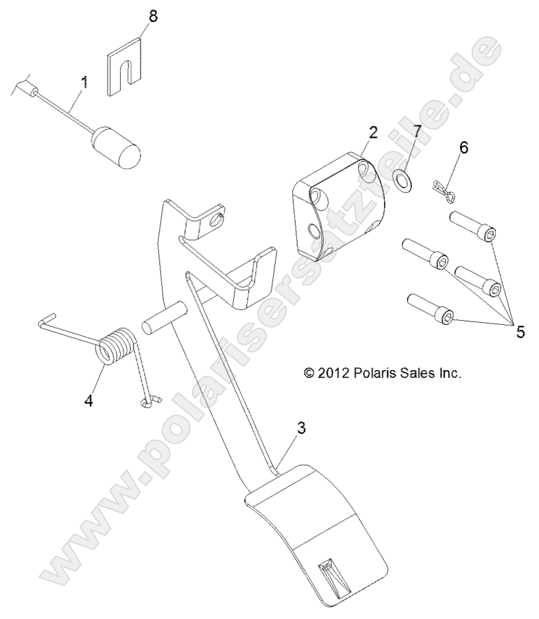 Engine, Throttle Pedal