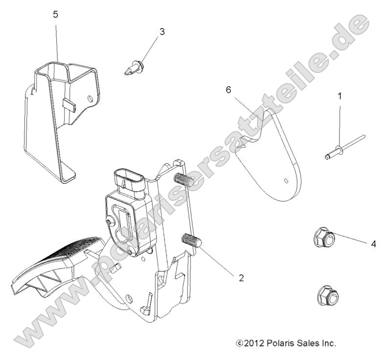 Electrical, Throttle Pedal