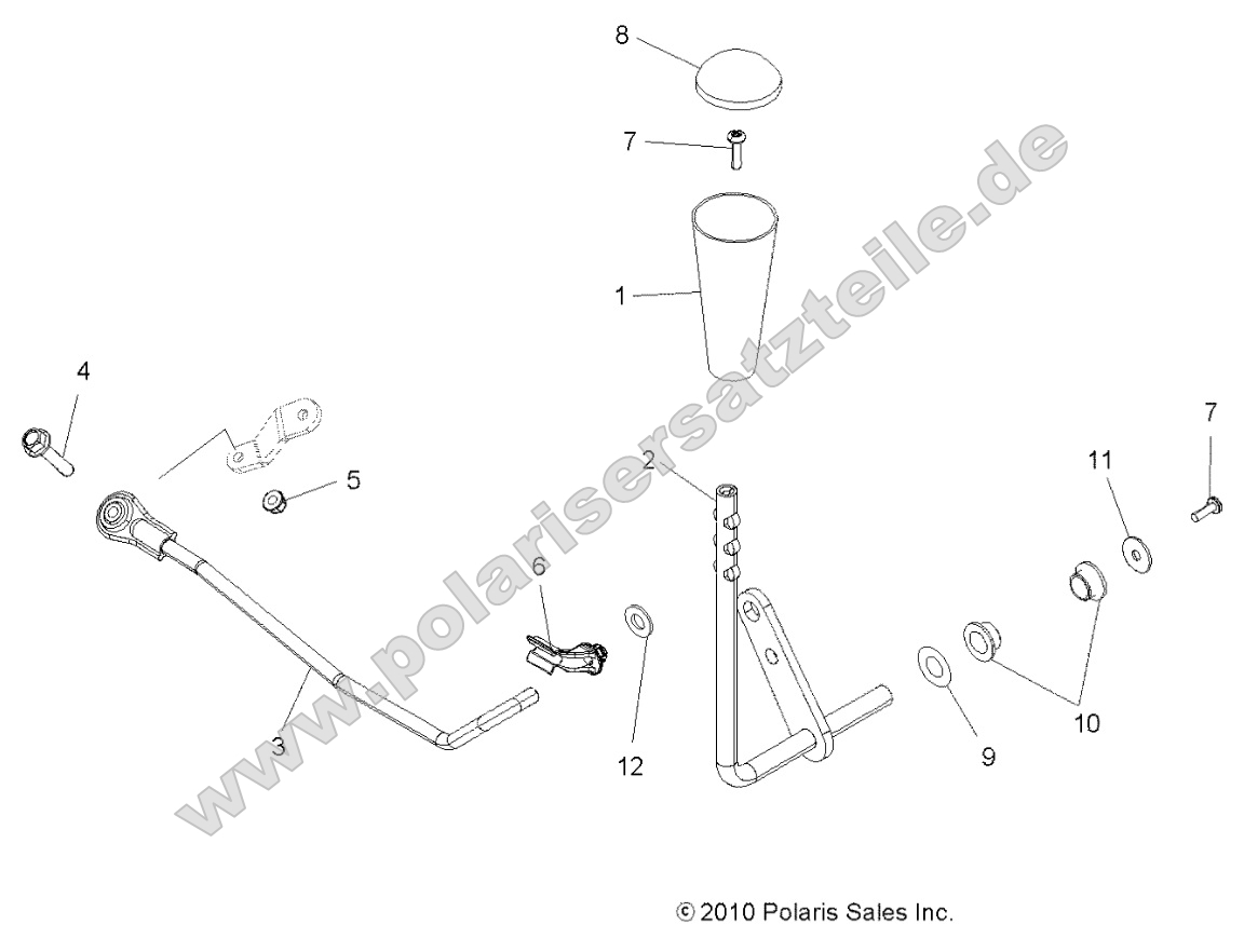Drive Train, Gear Selector Drive Train, Gear Selector
