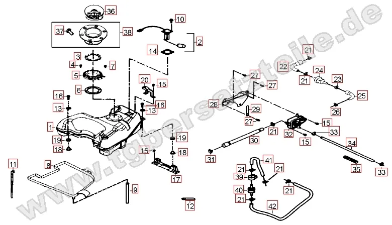 Benzintank ab FIN ...005253 Benzintank ab FIN ...005253
