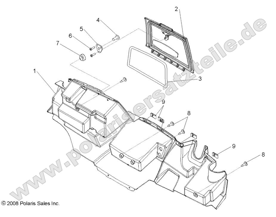 Body, Glove Box Storage