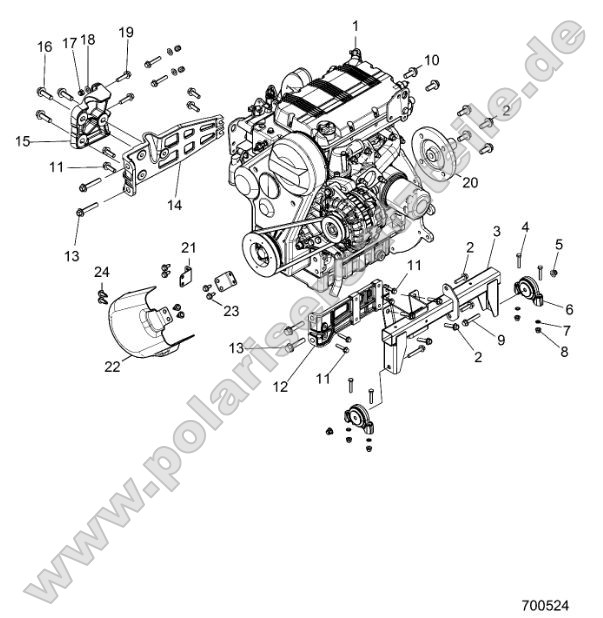 Engine, Mounting Engine, Mounting