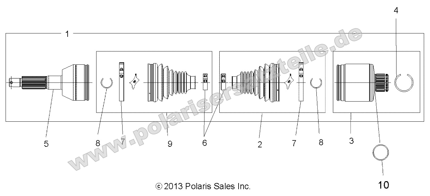 Drive Train, Rear Drive Shaft Drive Train, Rear Drive Shaft