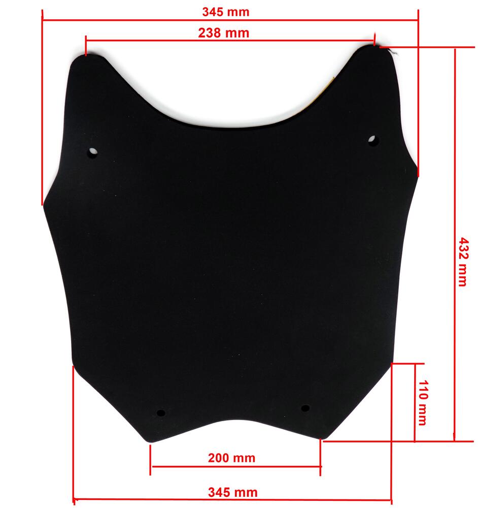 TMP Sitzpolster Moosgummi selbstklebend 12 mm - Yamaha YZF R6 2008-16