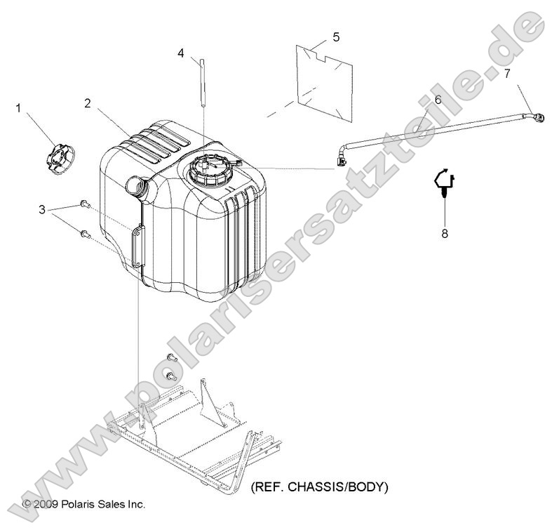 Body, Fuel Tank Asm.