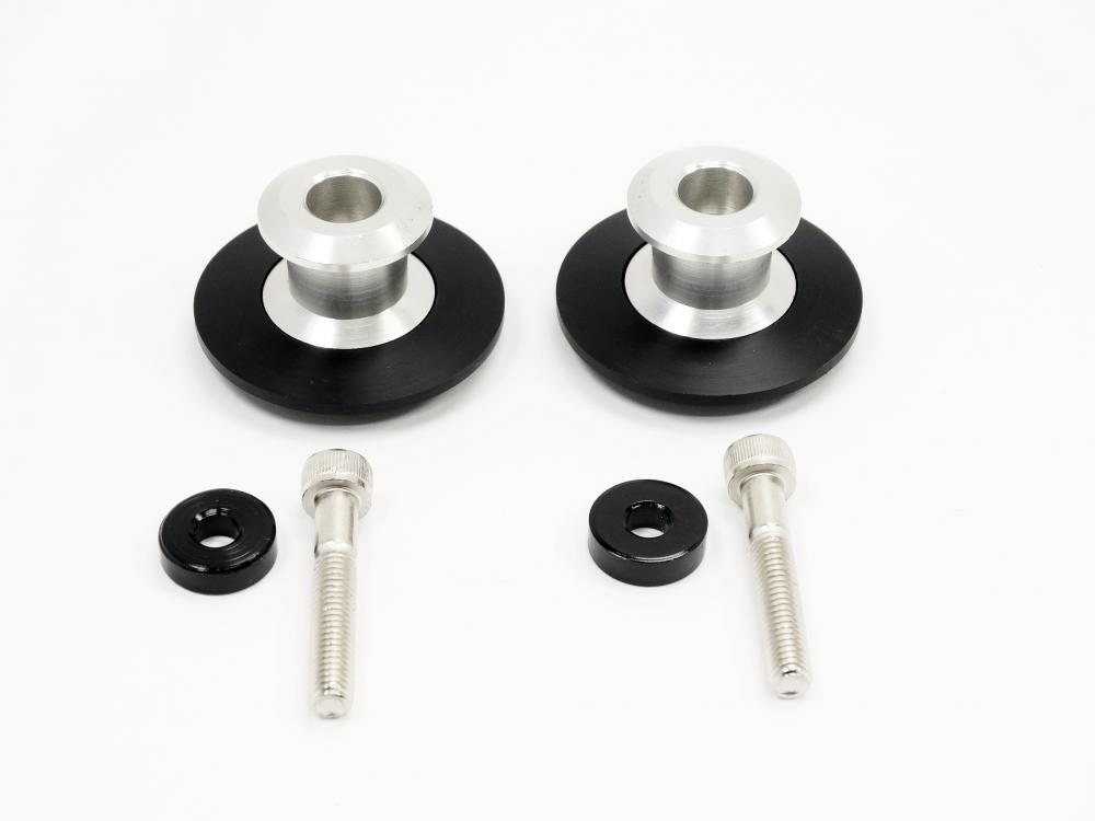 Racing_Staenderaufnahmen_M8_silber_set Racing Ständeraufnahmen Bobbins M8 silber
