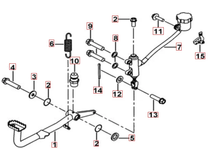 Bremspedal Bremspedal