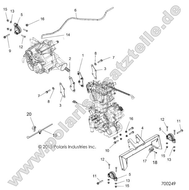Engine, Engine and Transmission Mounting Engine, Engine and Transmission Mounting
