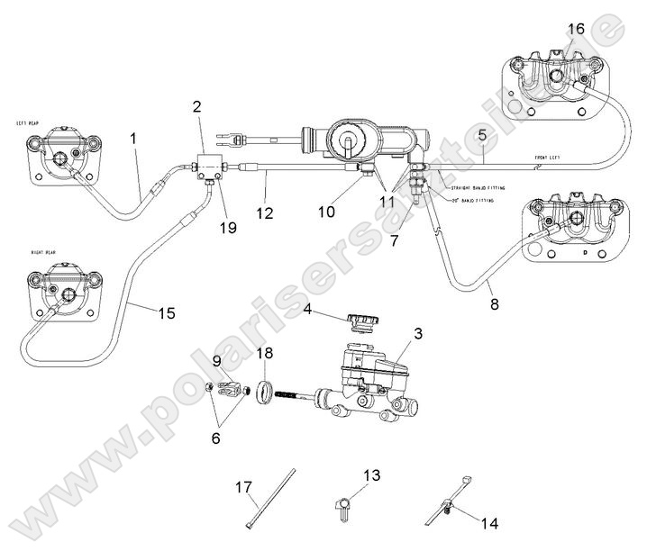 BRAKES, LINES and MASTER CYLINDER