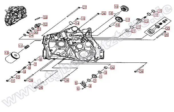 Motorgehäuse links (1)