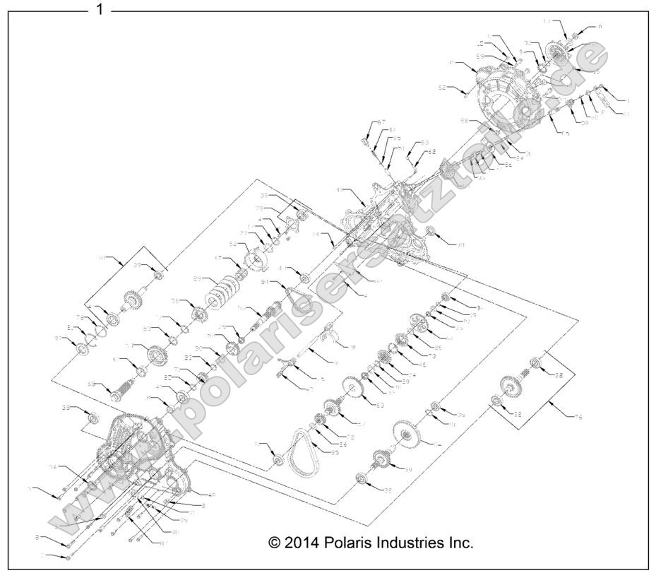 Drive Train, Main Gearcase Internals