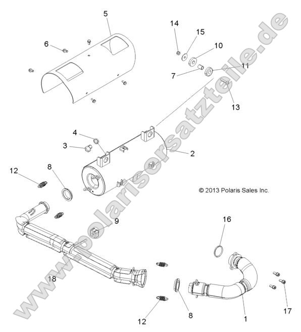 Engine, Exhaust System
