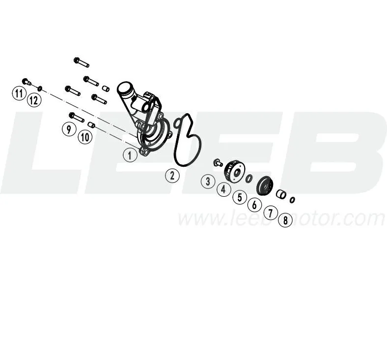 Wasserpumpendeckel Wasserpumpendeckel