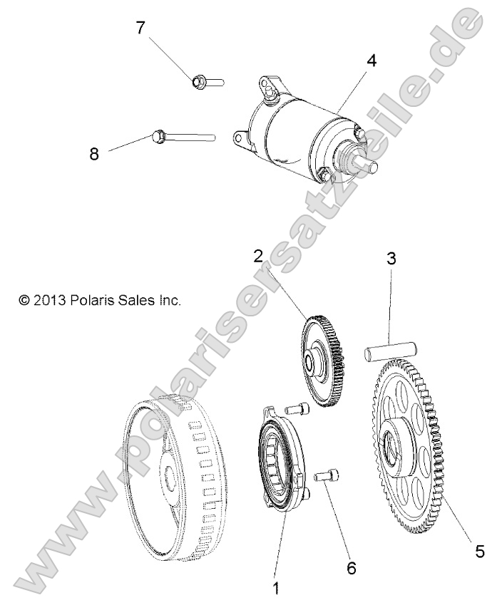 Engine, Starter Drive