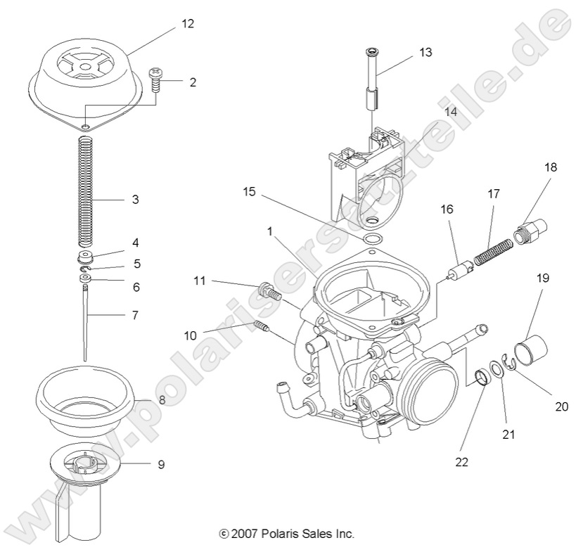 ENGINE, CARBURETOR, UPPER ENGINE, CARBURETOR, UPPER