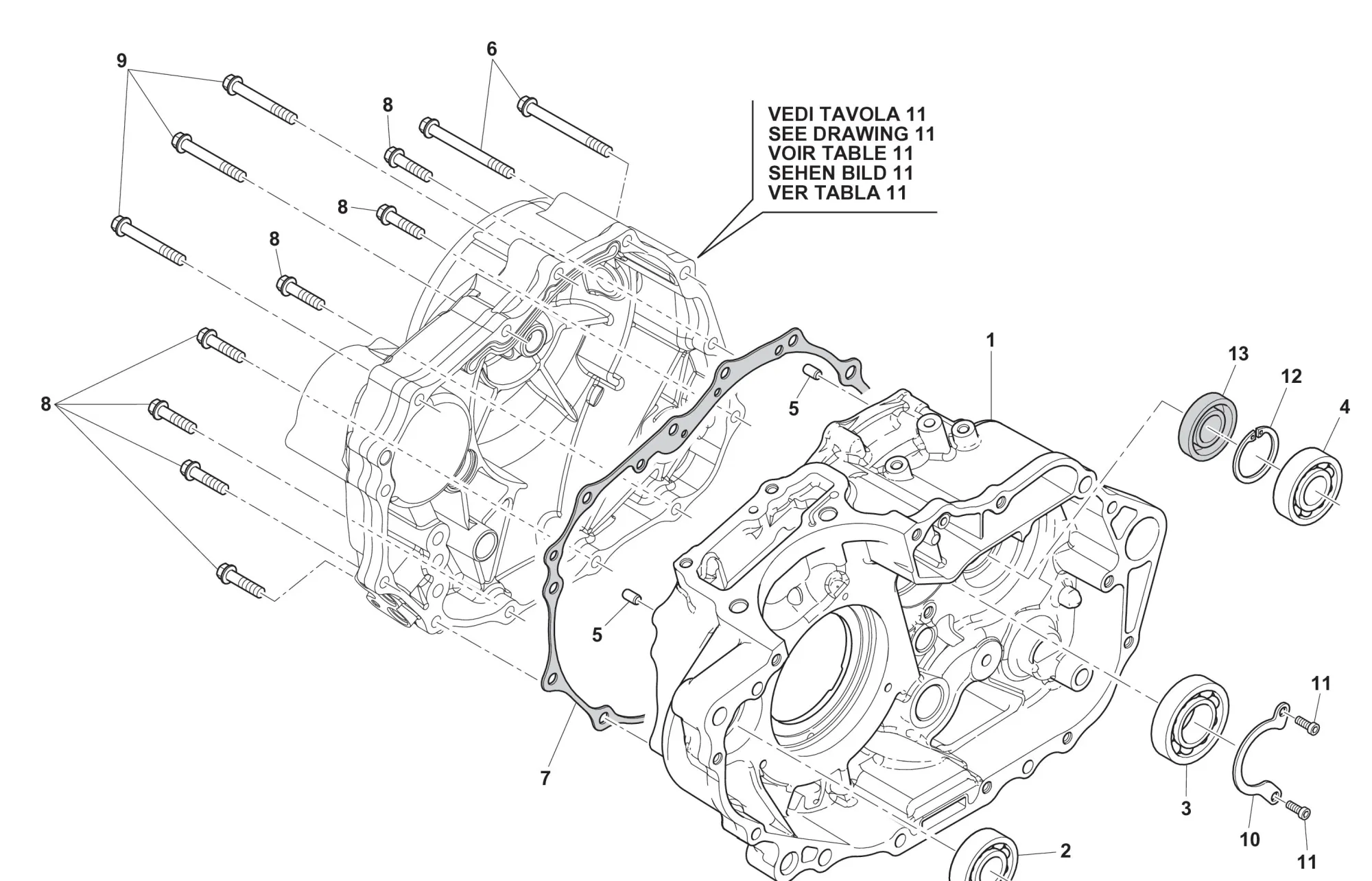 Motordeckel rechts Motordeckel rechts