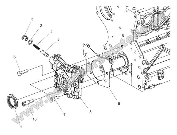 Engine, Oil Pump Engine, Oil Pump