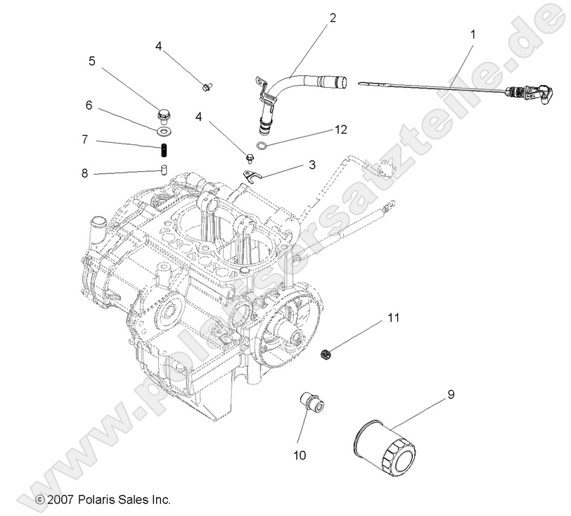 ENGINE, DIPSTICK and OIL FILTER ENGINE, DIPSTICK and OIL FILTER