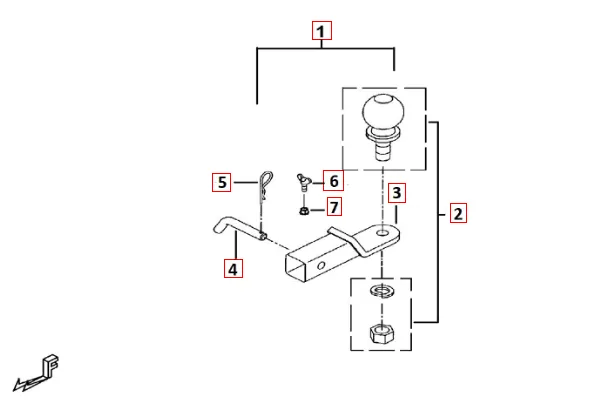 Anhängerkupplung Anhängerkupplung