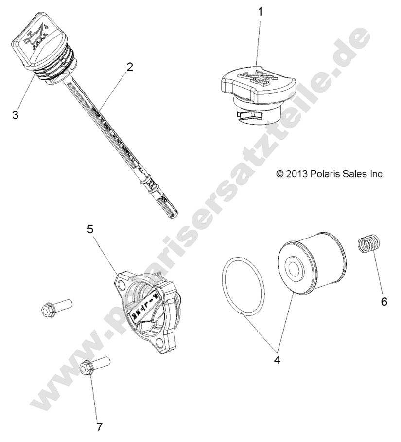 Engine, Oil Filter, Dipstick and Fill Cap Engine, Oil Filter, Dipstick and Fill Cap