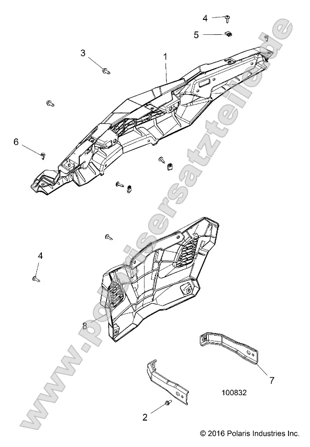 Body, Bumper, Rear Body, Bumper, Rear