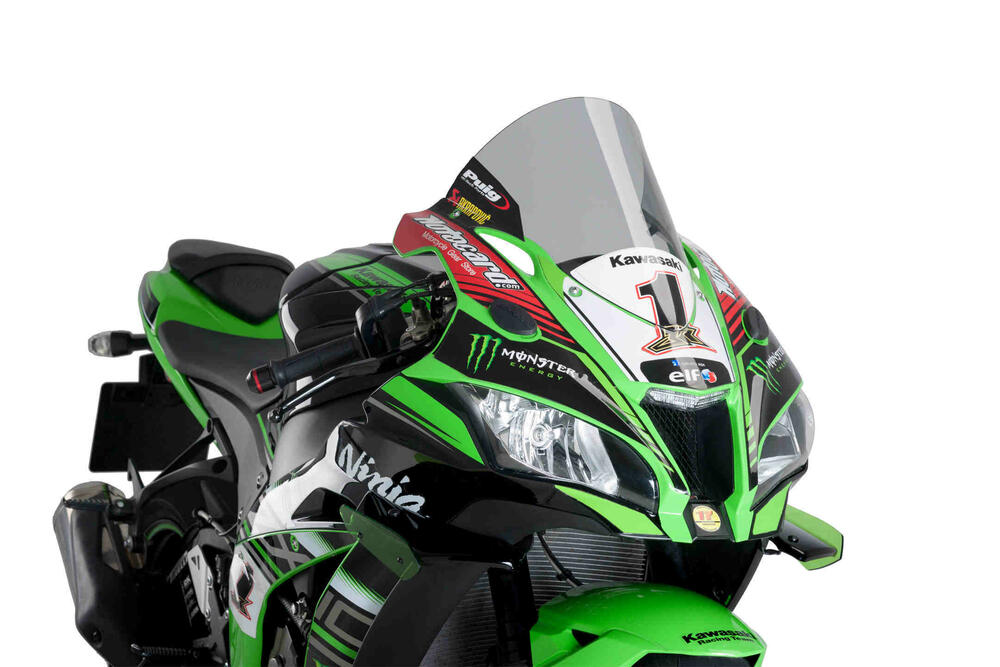 PUIG R-RACER SHCEIBE KAWASAKI ZX-10R/RR 16'-18' C/GETÖN - 9849H