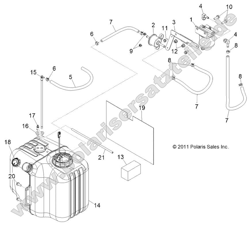 Body, Fuel Tank Asm.