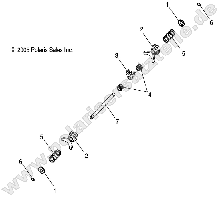 TRANSMISSION, SHIFT FORKS TRANSMISSION, SHIFT FORKS