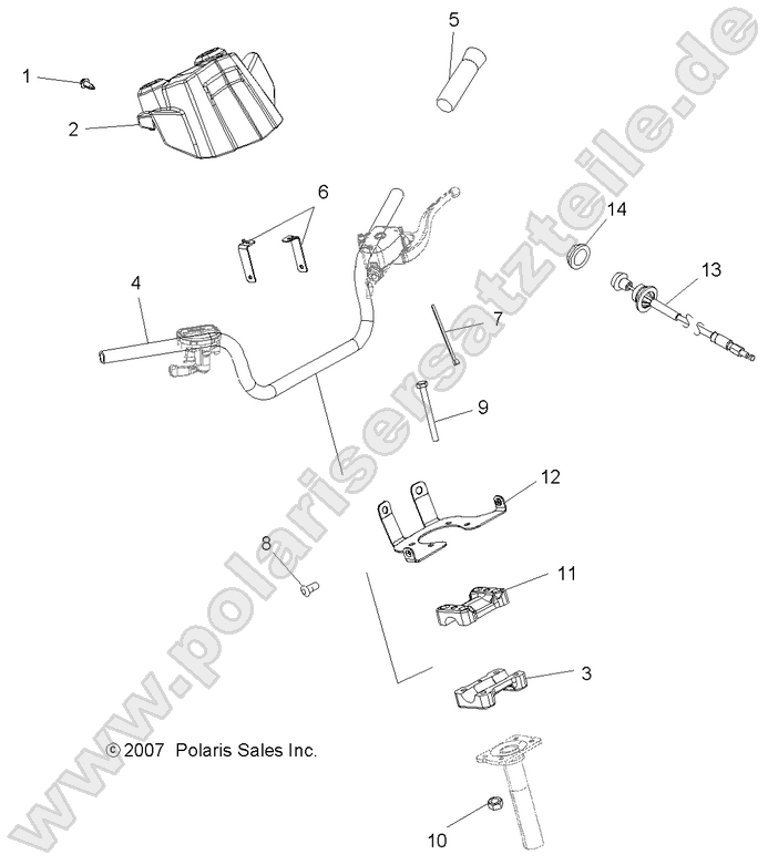 STEERING, HANDLEBAR and CONTROLS STEERING, HANDLEBAR and CONTROLS
