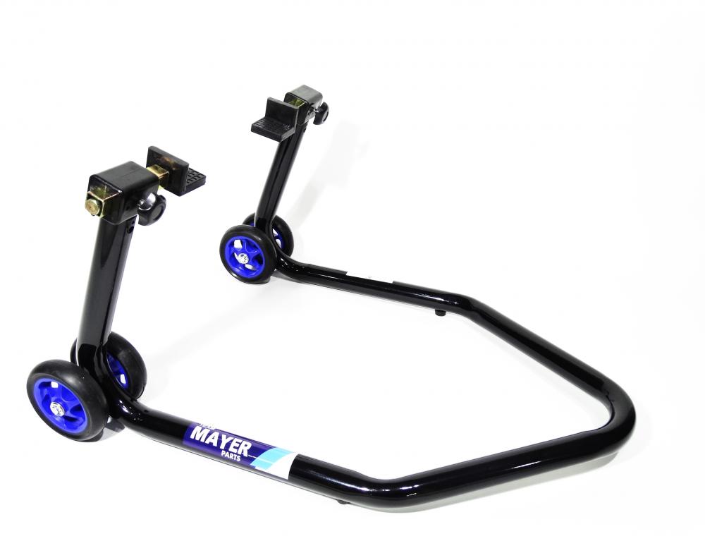 TMP Hinterrad Montageständer schwarz-blau mit L-Aufnahme