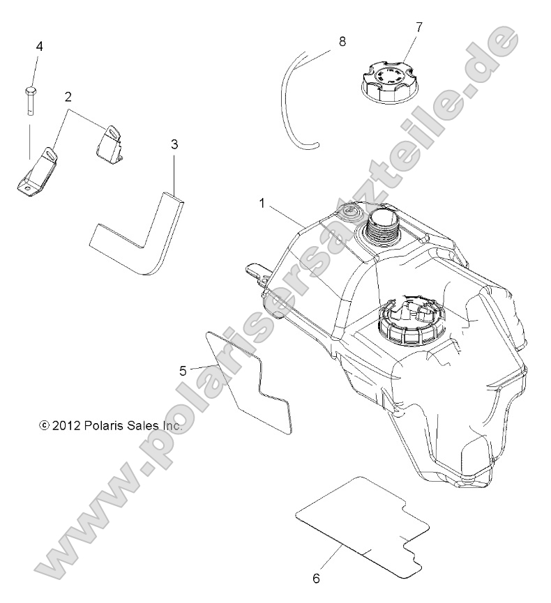 Body, Fuel Tank Asm.