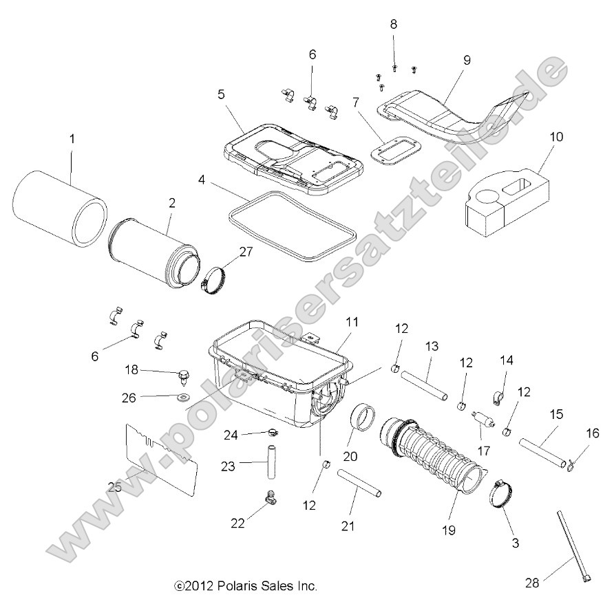 Engine, Air Intake System