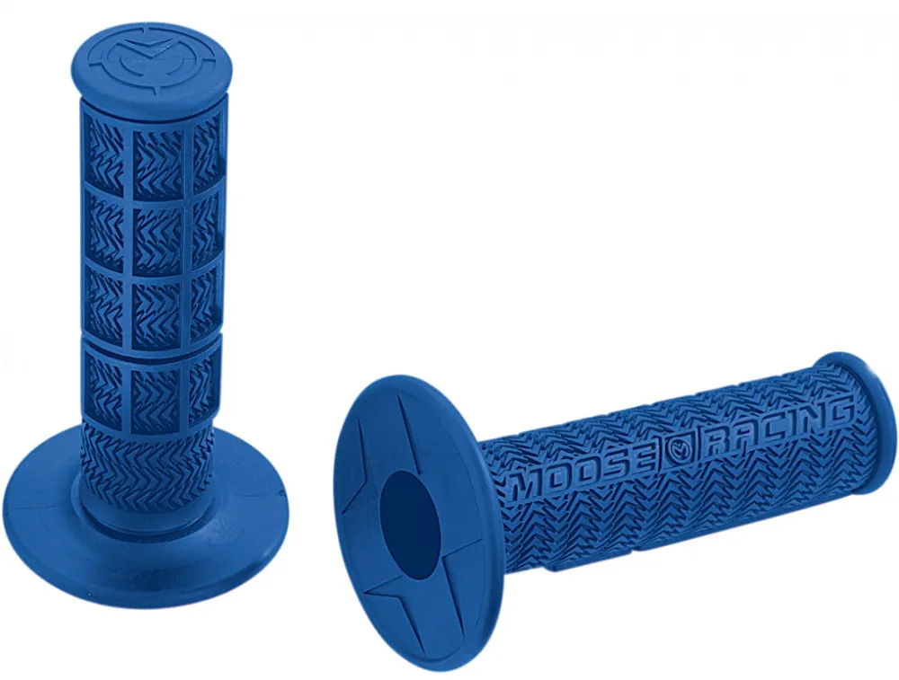 Moose Racing MX Stealth Lenkergriffe blau - weich