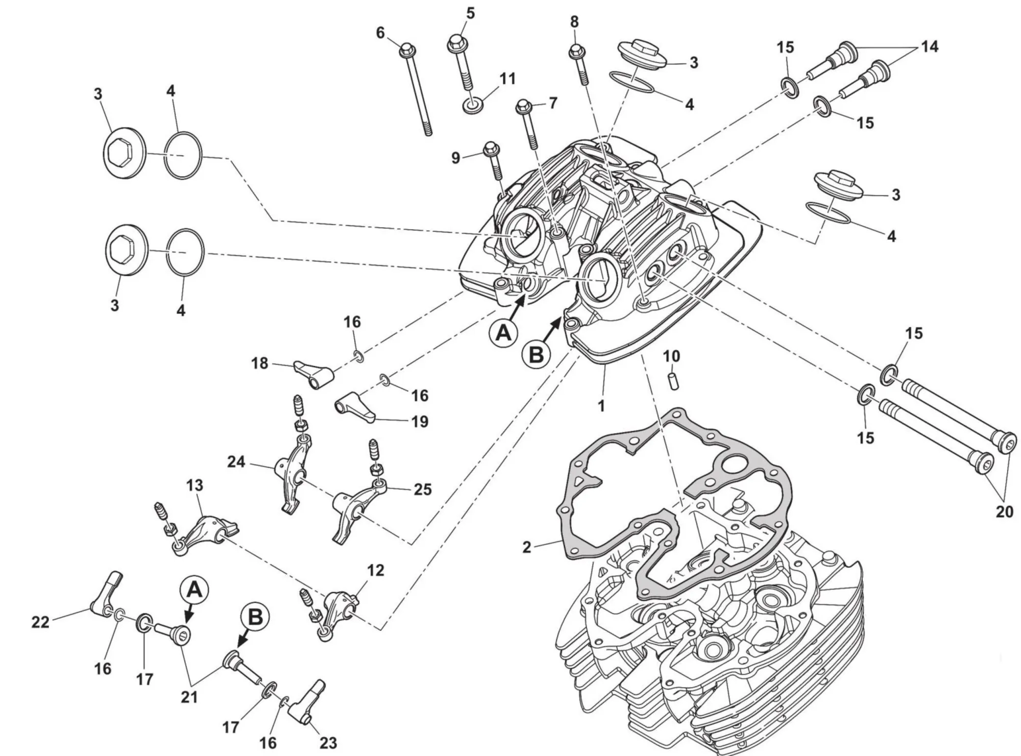 Ventildeckel Ventildeckel